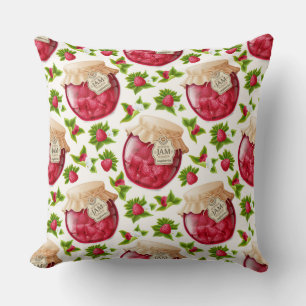 Raspberry Jam Cushion