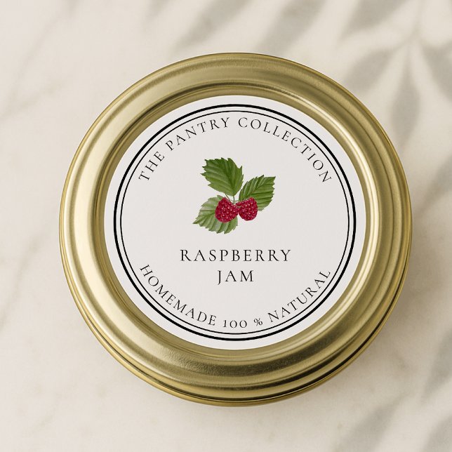 RASPBERRY Jam Labels, Jar Labels, Pantry Labels  (Creator Uploaded)
