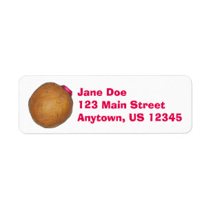 Raspberry Jelly Filled Doughnut Doughnuts Labels