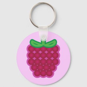 Raspberry Key Ring