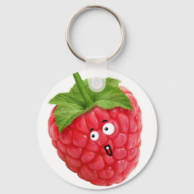 raspberry key ring (Front)