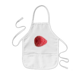 Raspberry Kids Apron