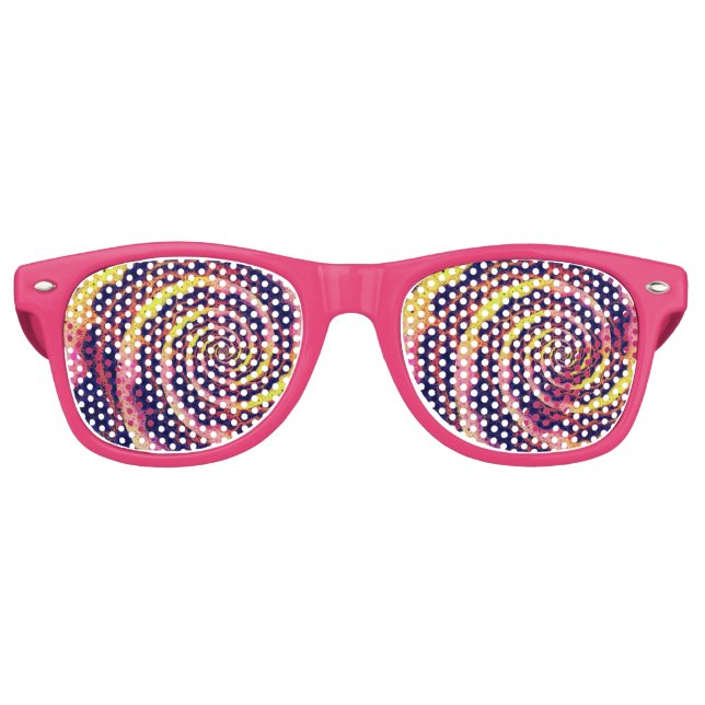 Raspberry Lemonade Vortex Party Glasses (Front)