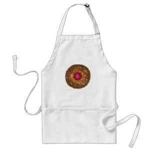 Raspberry Linzer Torte German Christmas Cookie Standard Apron