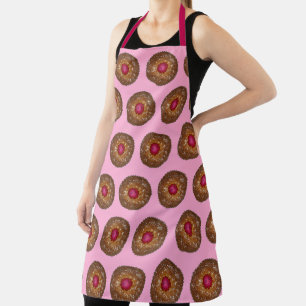 Raspberry Linzer Torte Linzertorte Christmas Apron