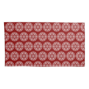 Raspberry Mandala Pillowcase