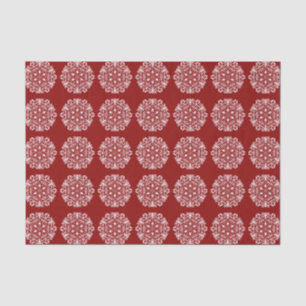 Raspberry Mandala Tissue Paper