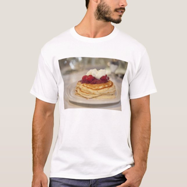 Raspberry pancakes T-Shirt (Front)