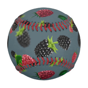 Raspberry Pattern 2 Baseball