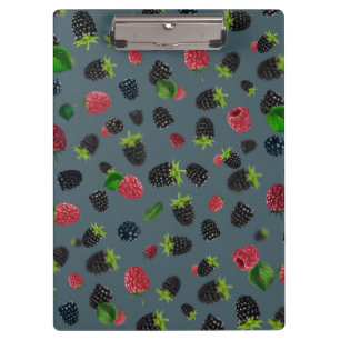 Raspberry Pattern 2 Clipboard