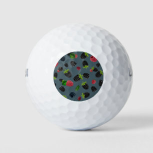Raspberry Pattern 2 Golf Balls