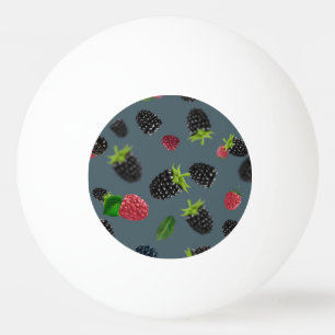Raspberry Pattern 2 Ping Pong Ball