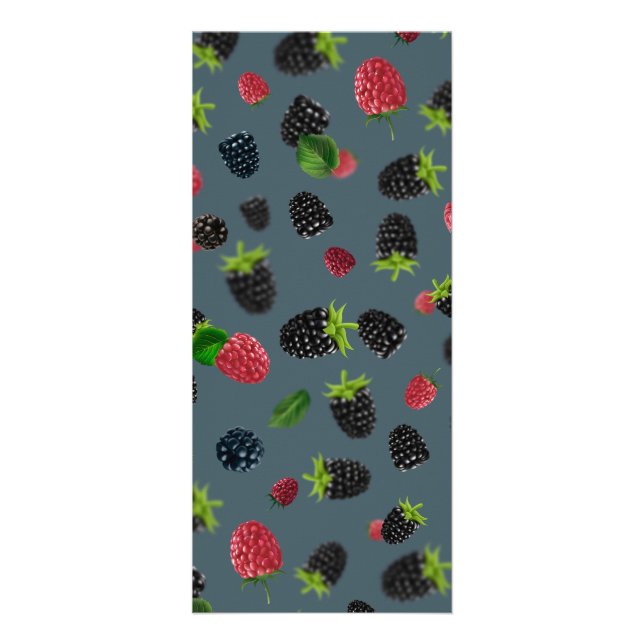 Raspberry Pattern 2 Rack Card (Front)