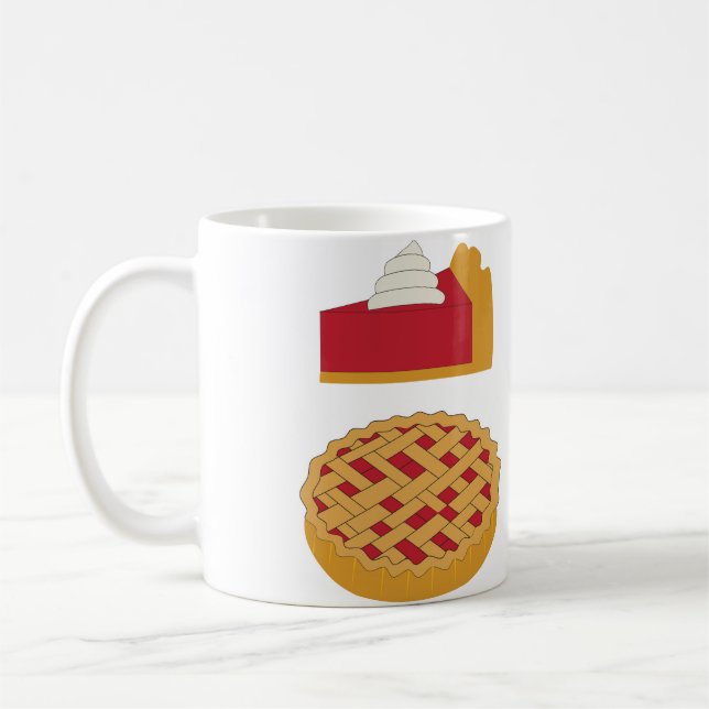 Raspberry Pie Coffee Mug (Left)