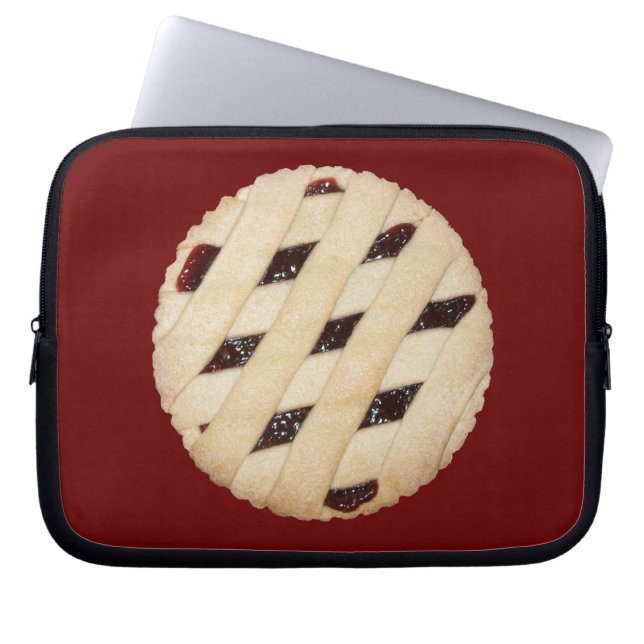 Raspberry Pie Laptop Sleeve (Front)
