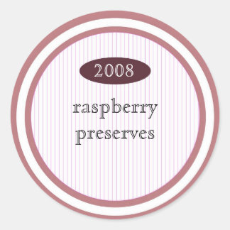 Raspberry preserves food label