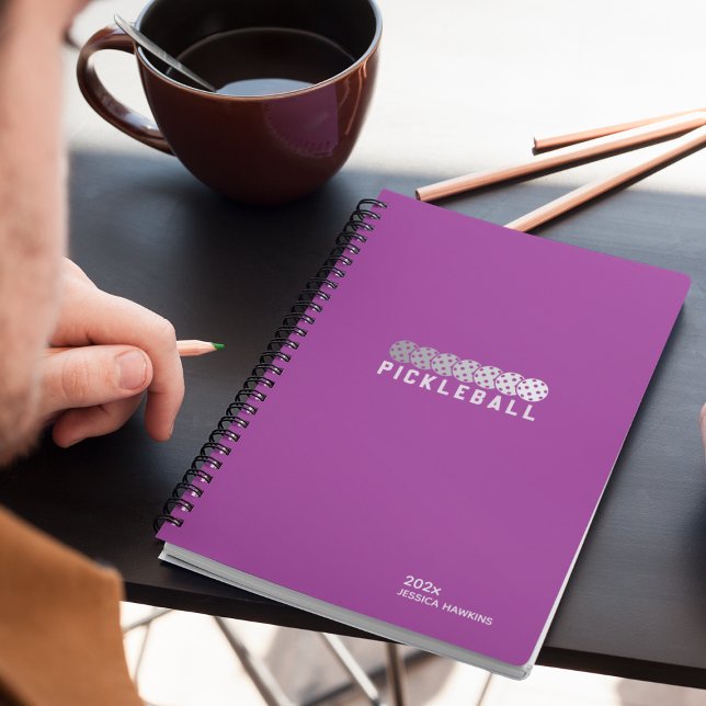 Raspberry Purple Pickleball Personal Weekly Planner (Creator Uploaded)