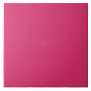 Raspberry Red Ceramic Tile. Tile