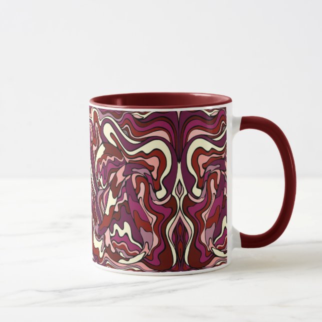 Raspberry Ripple Mug (Right)