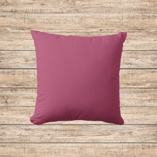 Raspberry Rose Solid Colour Cushion