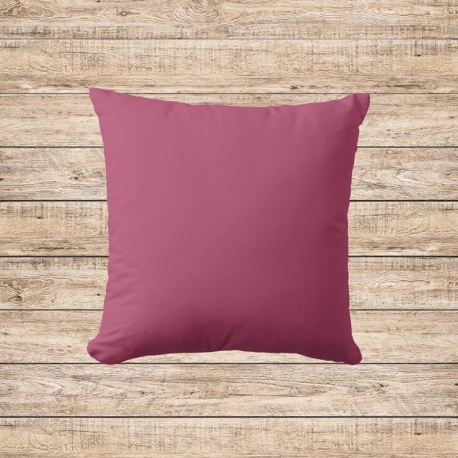 Raspberry Rose Solid Colour Cushion (Creator Uploaded)