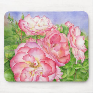 Raspberry Ruffles Mouse Pad