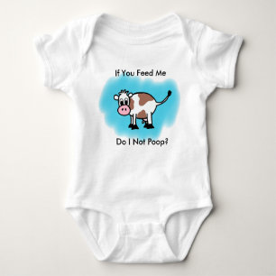 Raspberry Sassafras "Do I Not Poop" Baby Body Suit Baby Bodysuit