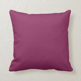 Raspberry Solid Colour Background Cushion