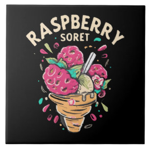 Raspberry Sorbet  Ceramic Tile