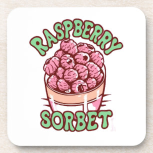 Raspberry Sorbet Coaster