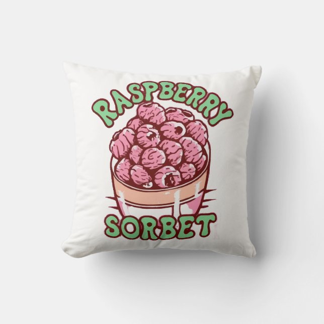 Raspberry Sorbet  Cushion (Front)