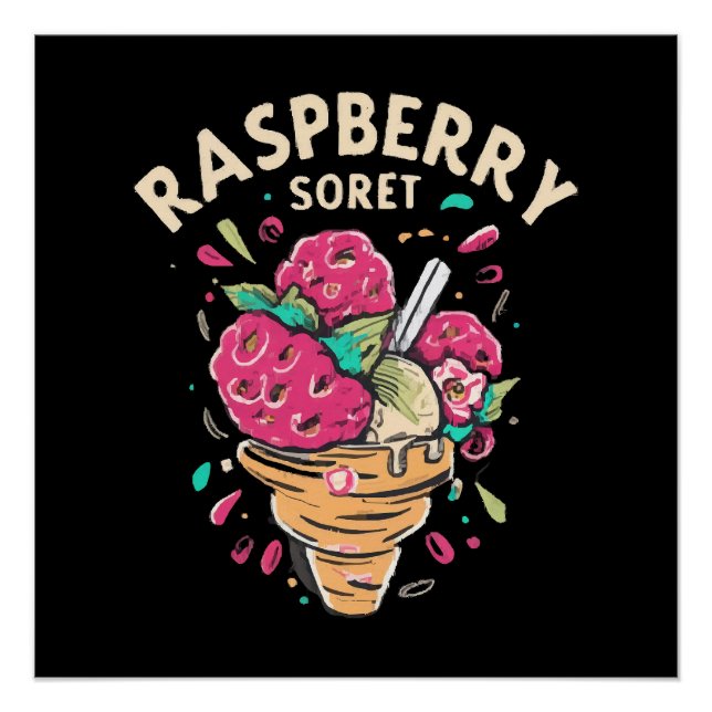 Raspberry Sorbet  Poster (Front)
