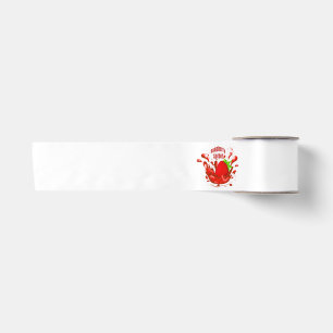 Raspberry Sorbet Satin Ribbon