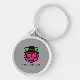 Raspberry Spi: Black Hat Hacker Edition Key Ring