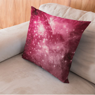 Raspberry Stars Cushion