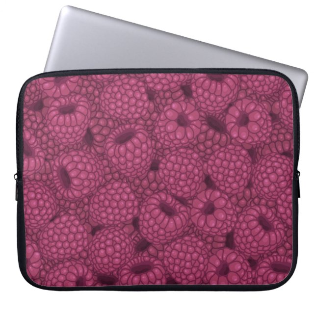 Raspberry Vintage: Sweet Wrap Design. Laptop Sleeve (Front)