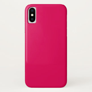 Raspberry Wine iPhone X Case