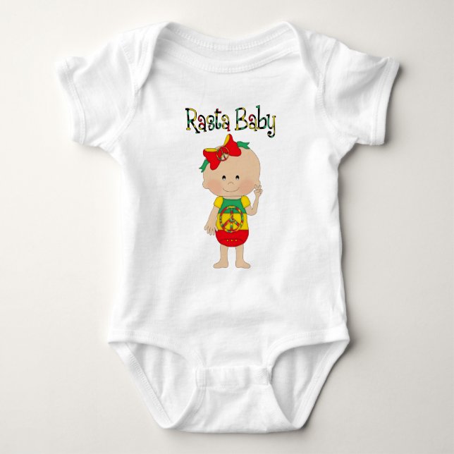 Rasta Baby Bodysuit (Front)