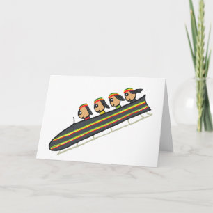 Rasta Bobsleigh Team Card