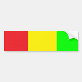 Rasta Bumper Sticker
