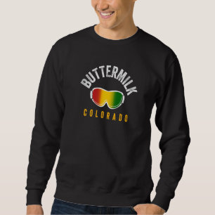 Rasta Buttermilk Reggae Ski Co Jamaica Stripes Col Sweatshirt