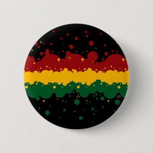 Rasta by Picona™ 6 Cm Round Badge