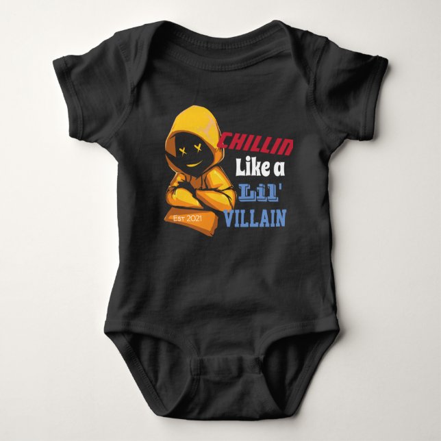 Rasta chillin 1zy baby bodysuit. 2 baby bodysuit (Front)