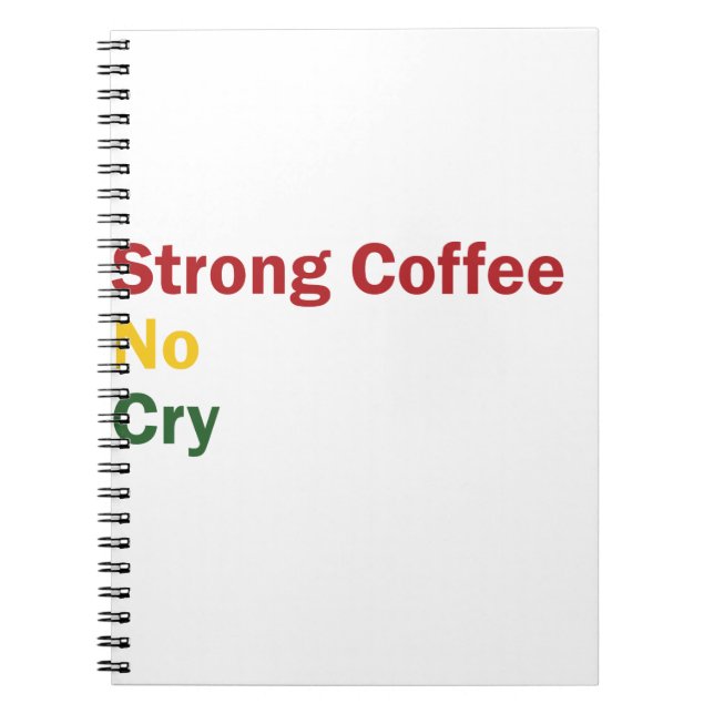 Rasta Coffee Notebook (Front)