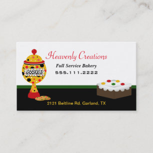 Rasta Colours Bakery Business Card