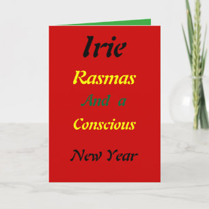 Rasta conscious christmas cards
