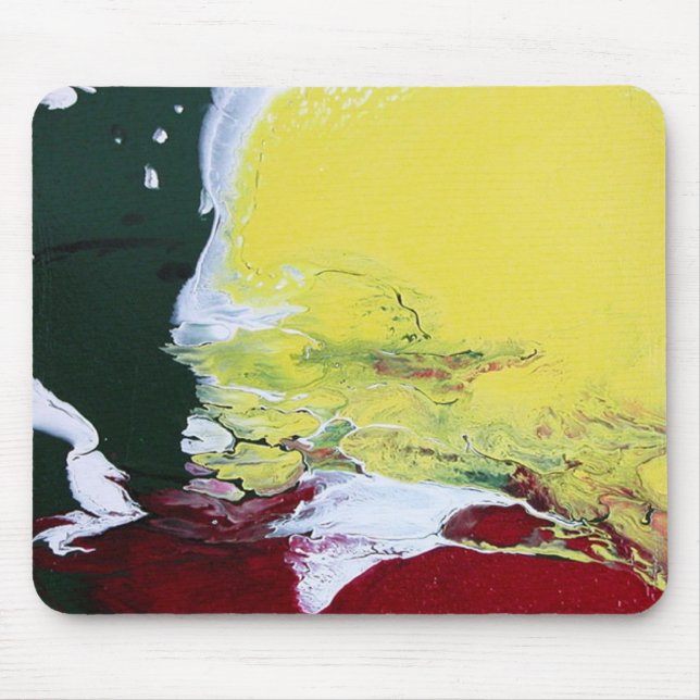 Rasta Flag Mouse Pad (Front)