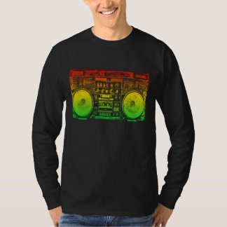 Rasta ghetto blaster T-Shirt