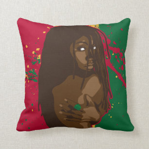 Rasta Girl Cushion