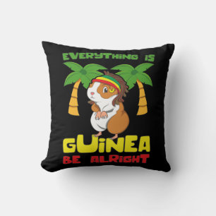 Rasta Guinea Pig Cushion